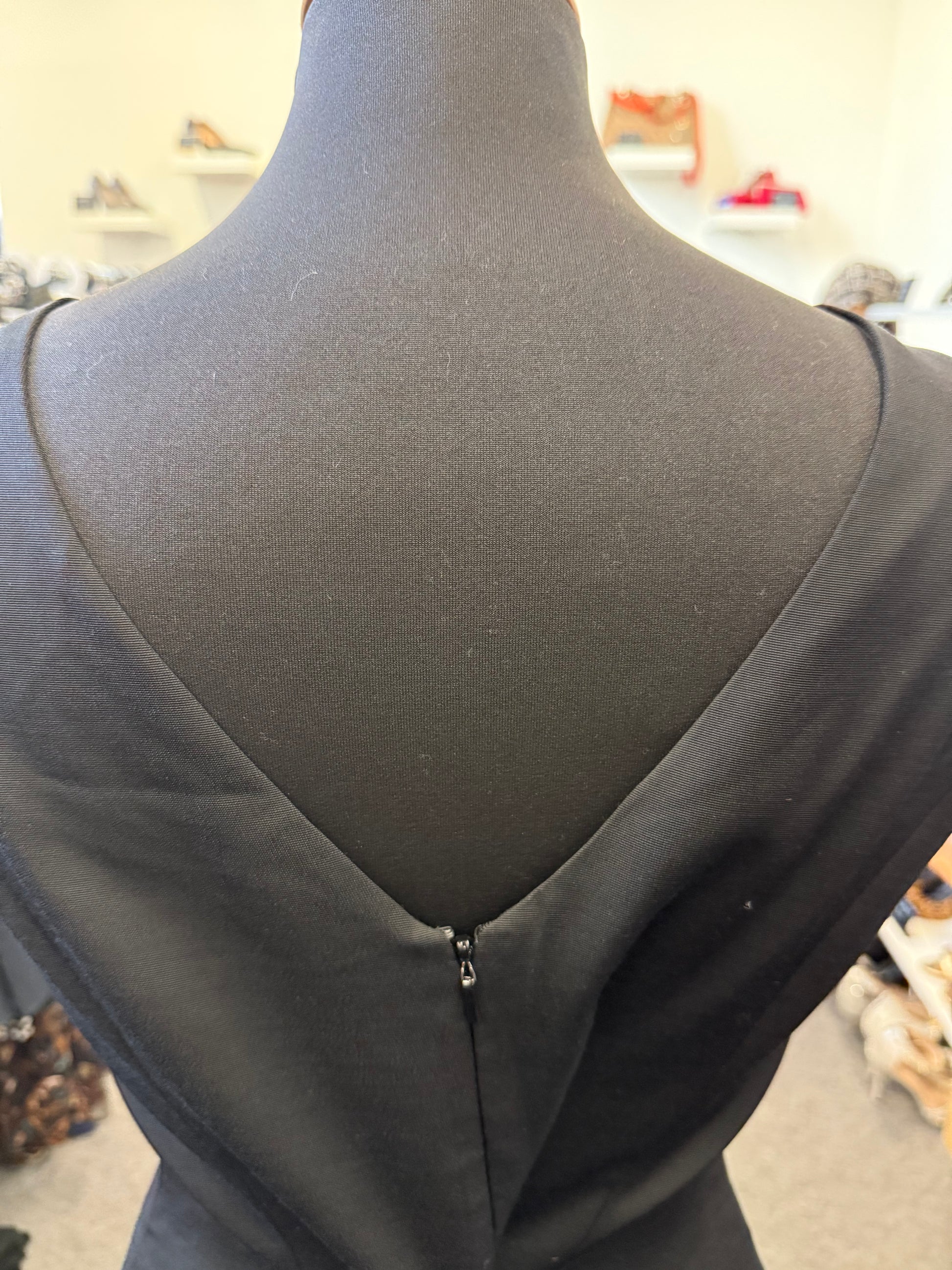Coast black bow detail dress