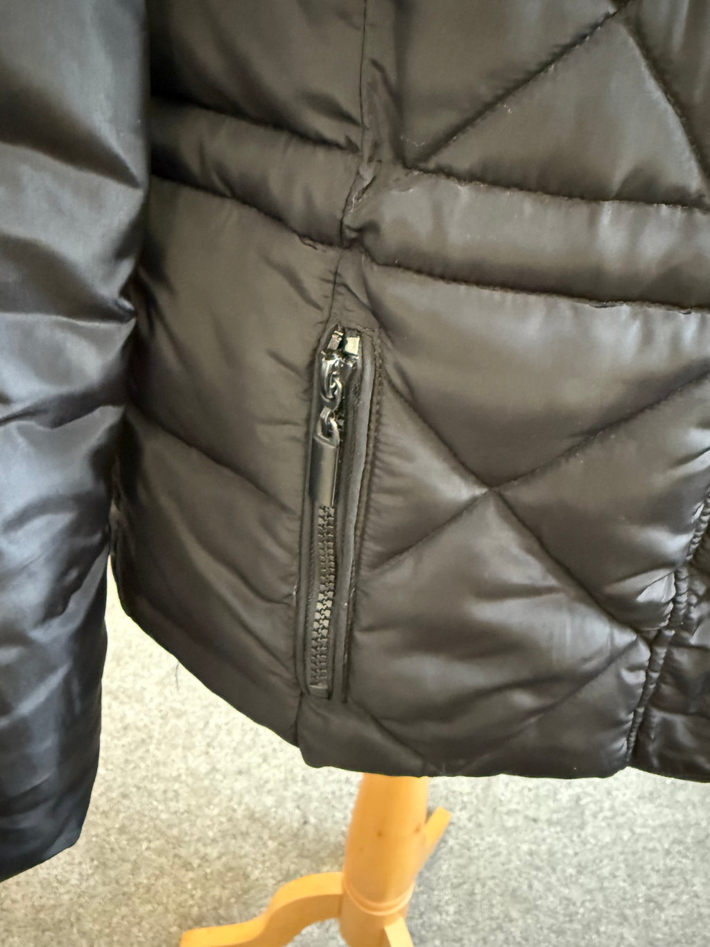 M&S black padded jacket