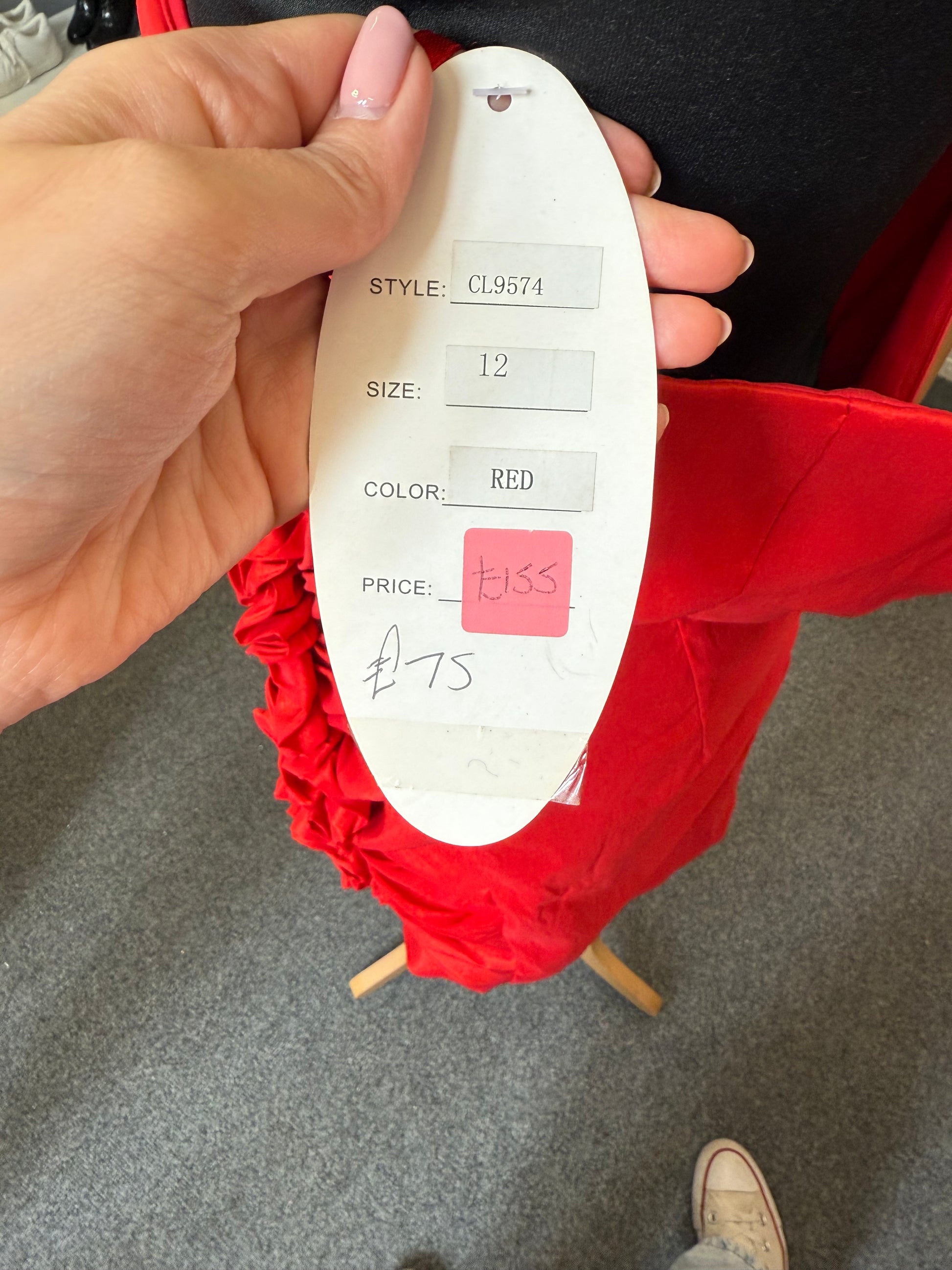 Prom Idol strapless ruffle mini occasion dress