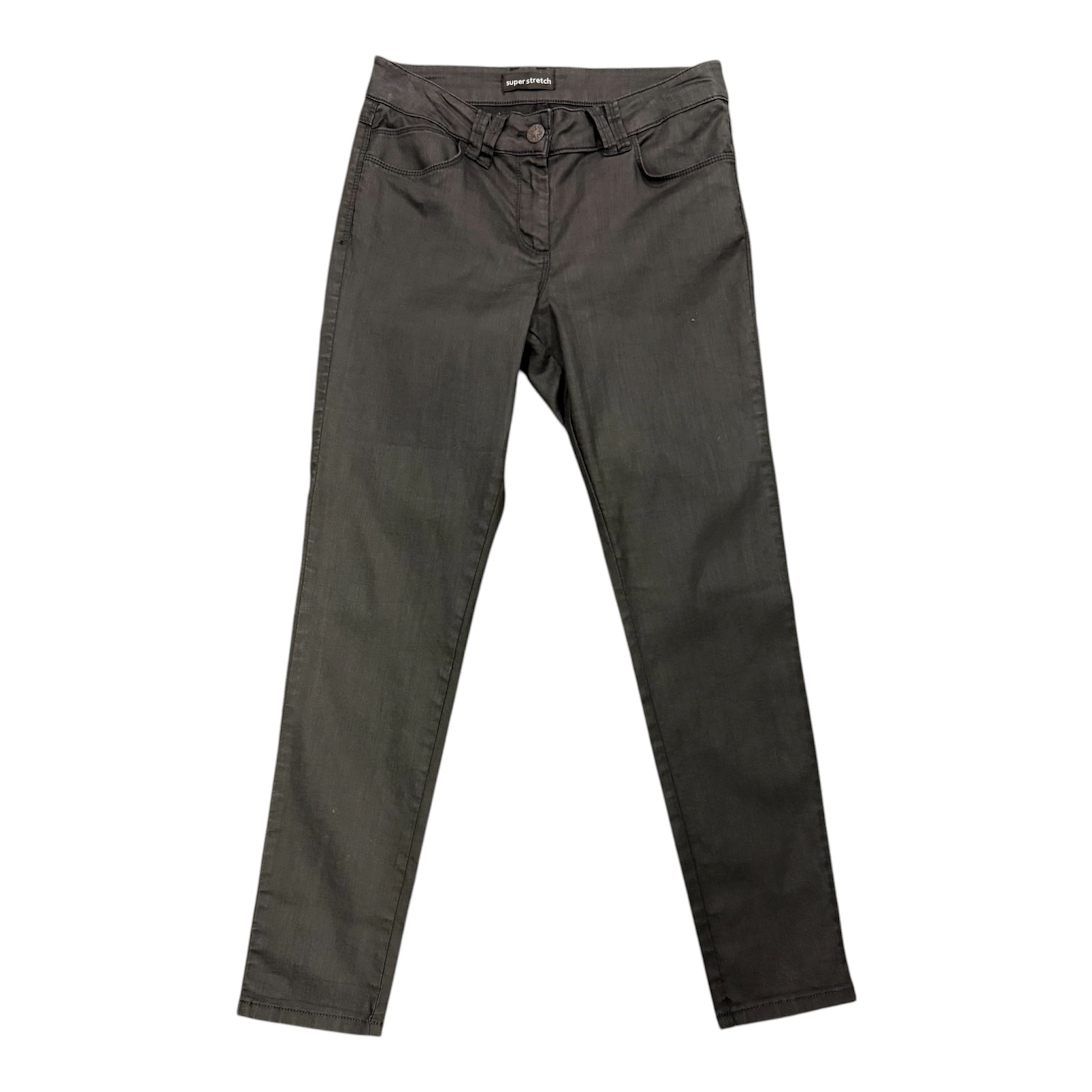 M&S super stretch wet look jeans