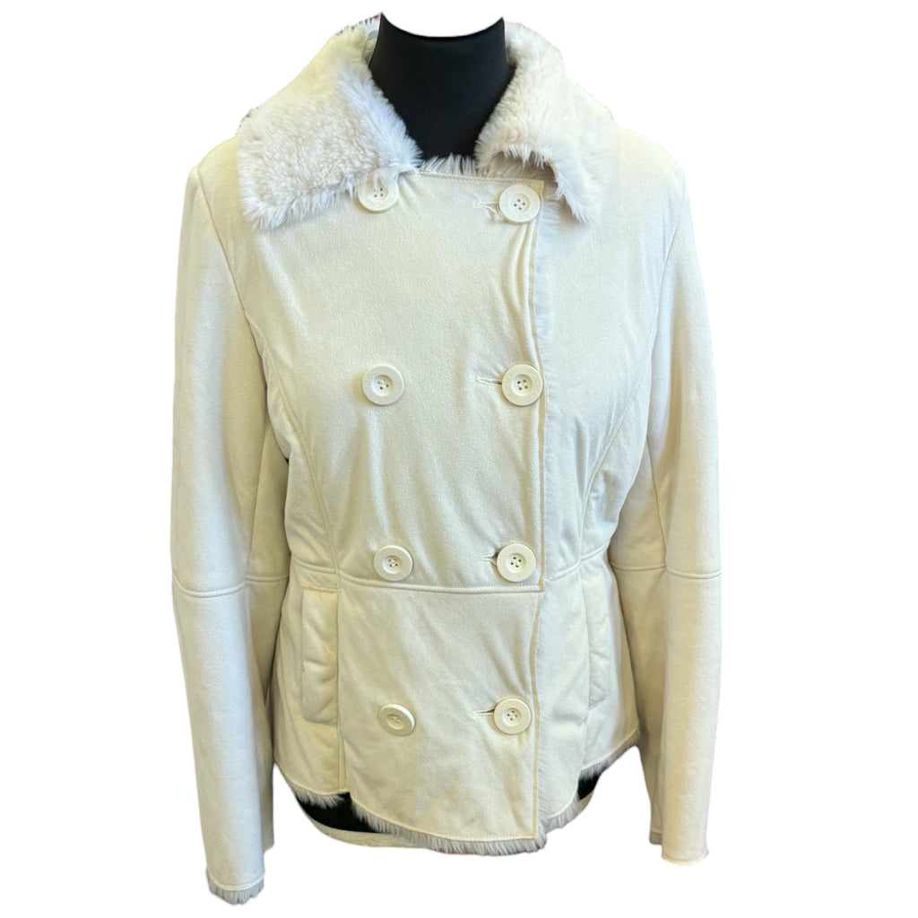 Rocha John Rocha faux fur lined jacket