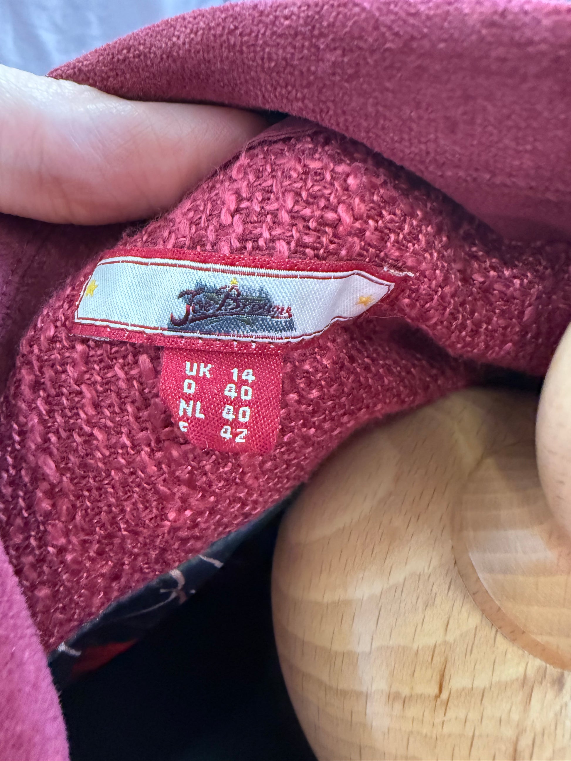 Joe Browns zip jacket