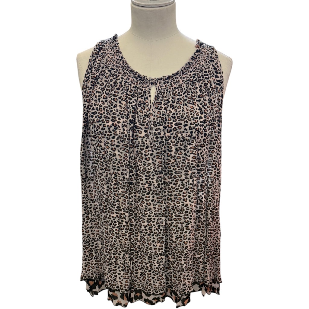 Scotch and Soda animal print sleeveless top