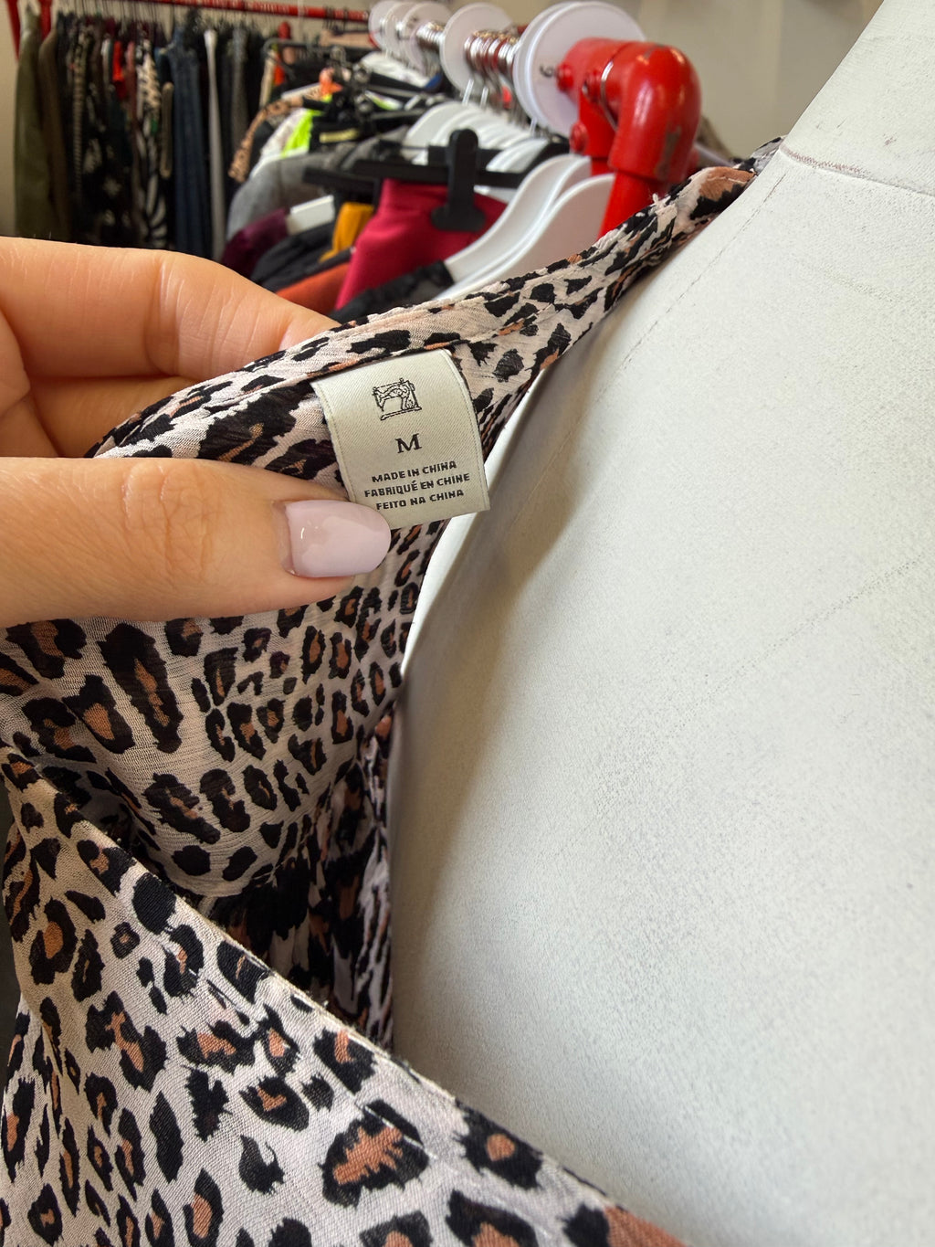 Scotch and Soda animal print sleeveless top