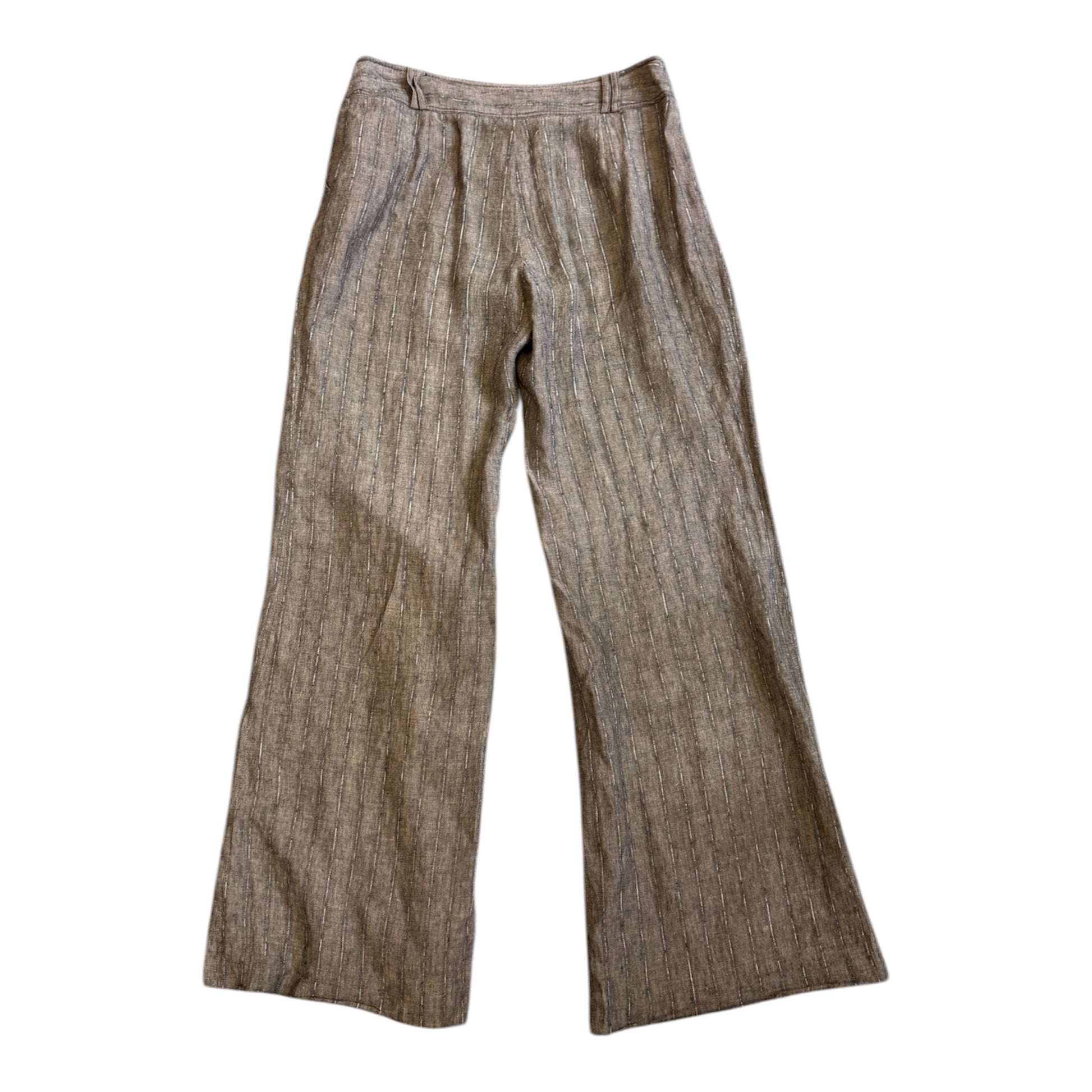 M&S brown wide leg trousers