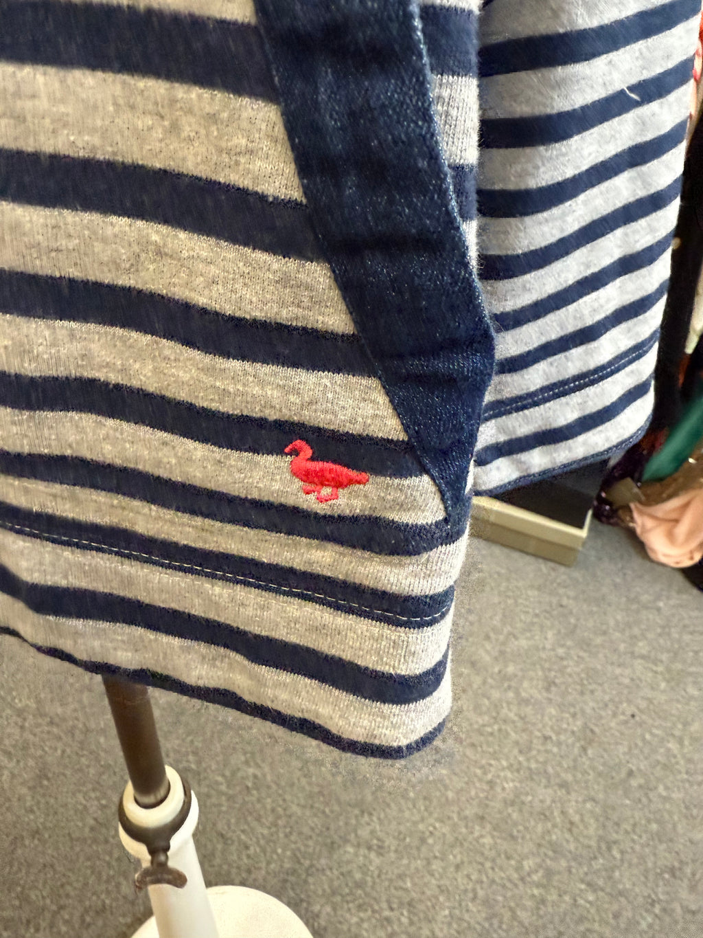 Country Rose stripe jumper