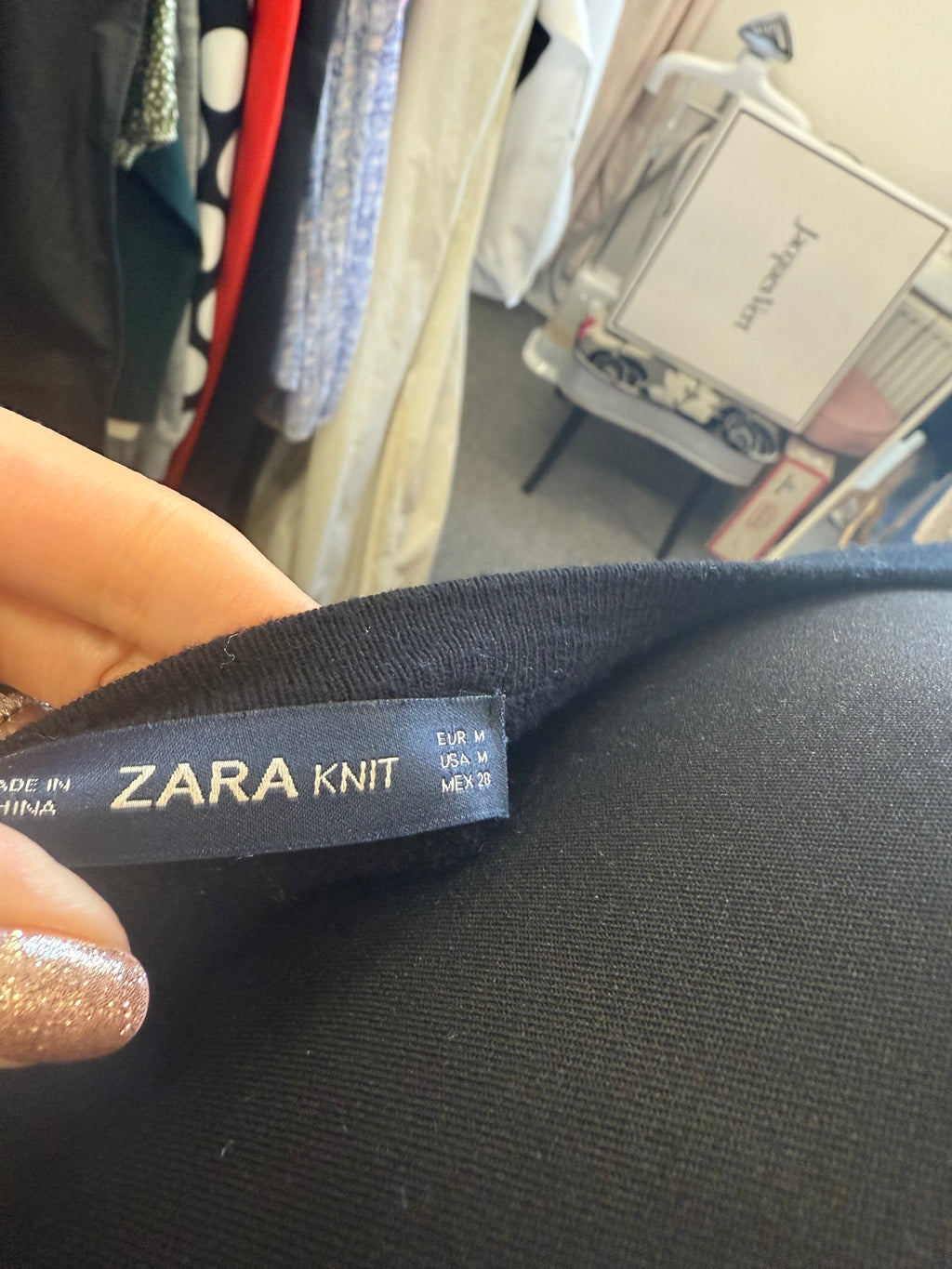 Zara oversize belted jumper