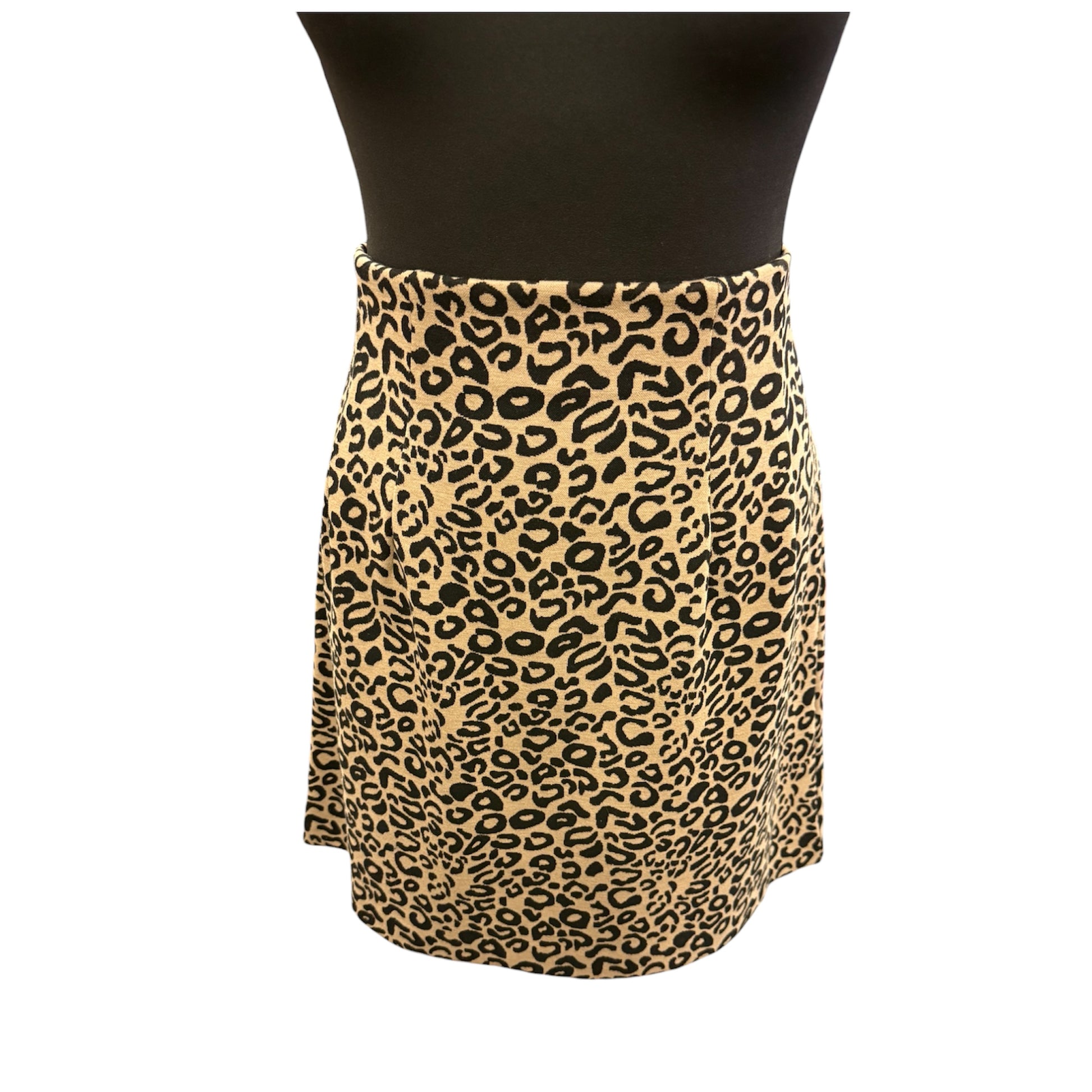 M&S animal print skirt and jacket suit