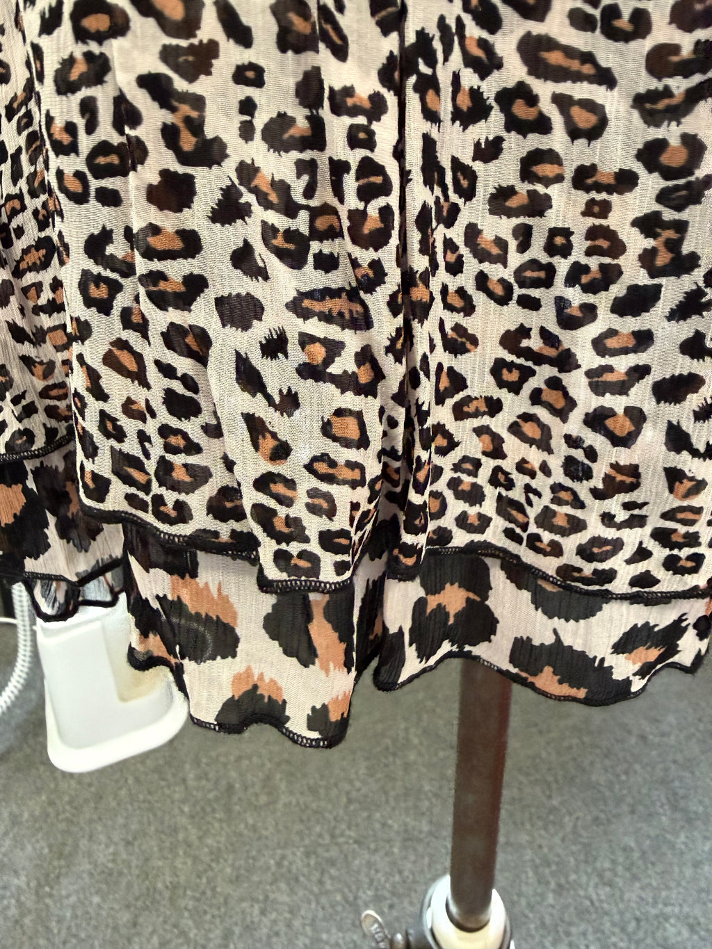 Scotch and Soda animal print sleeveless top