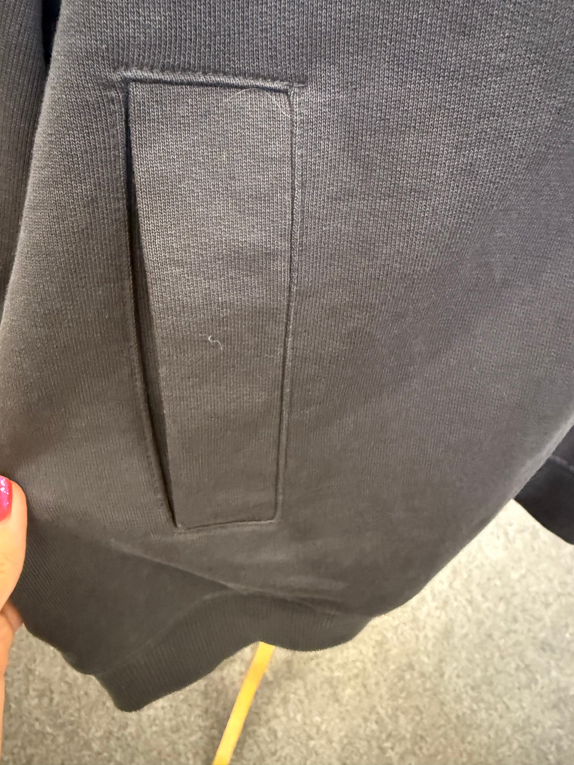 Zara dark grey bomber style jacket