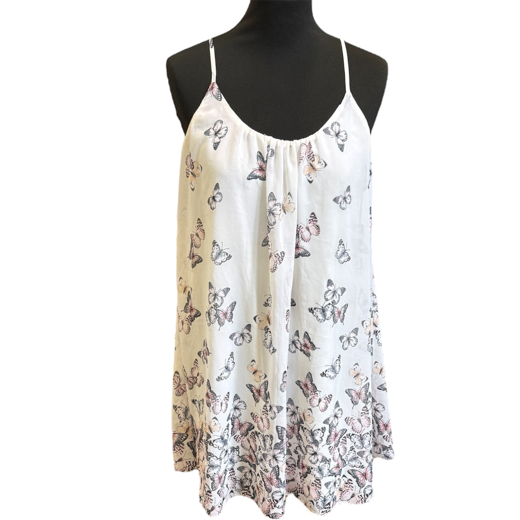 F&F butterfly strappy mini dress