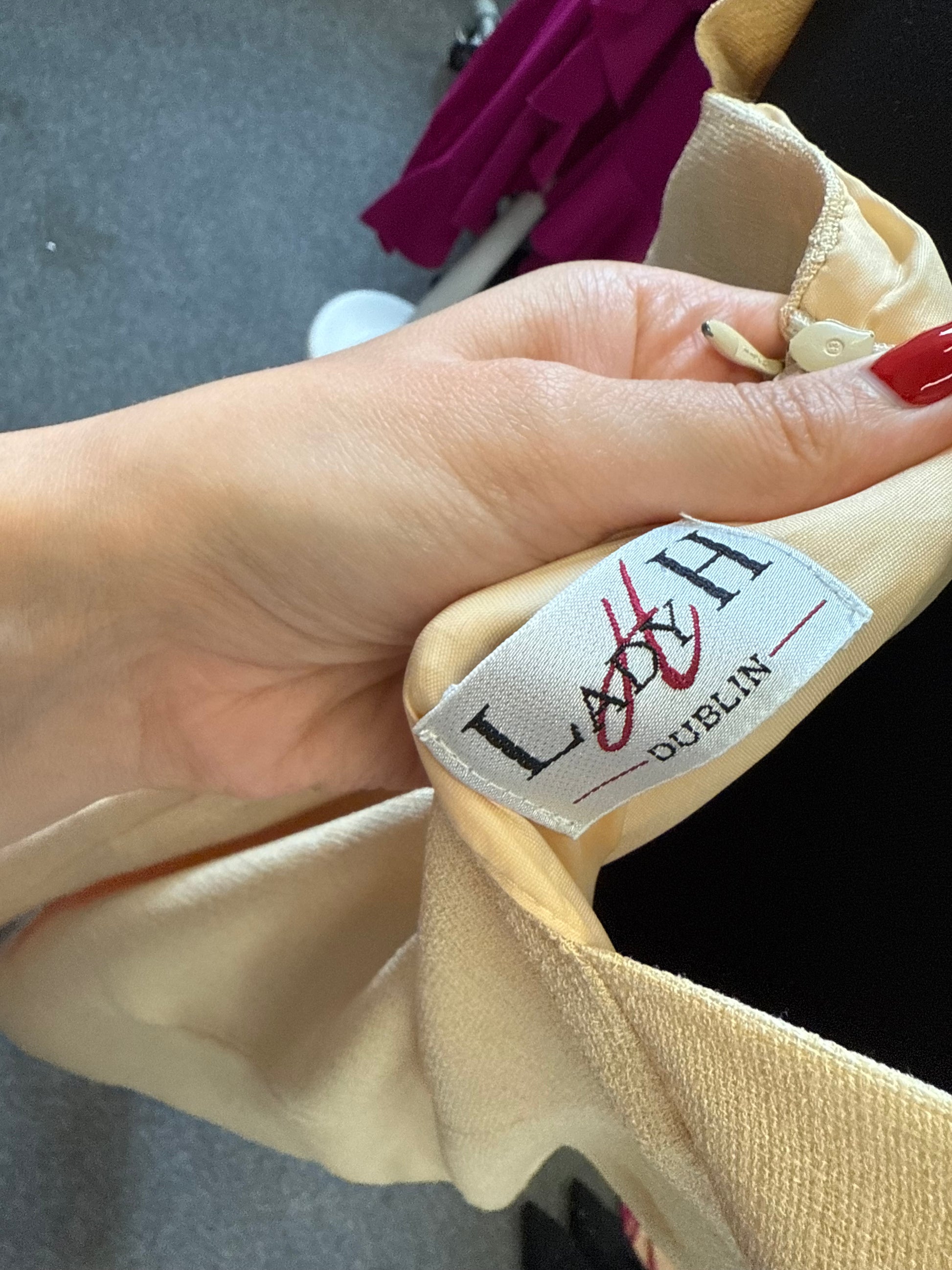 Lady H Dublin vintage pinafore style dress