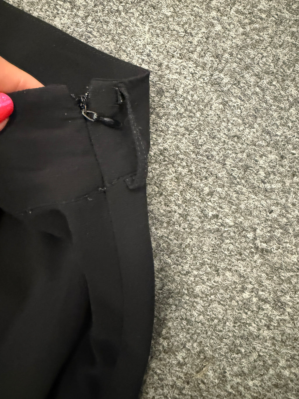 M&Co wide leg black trousers