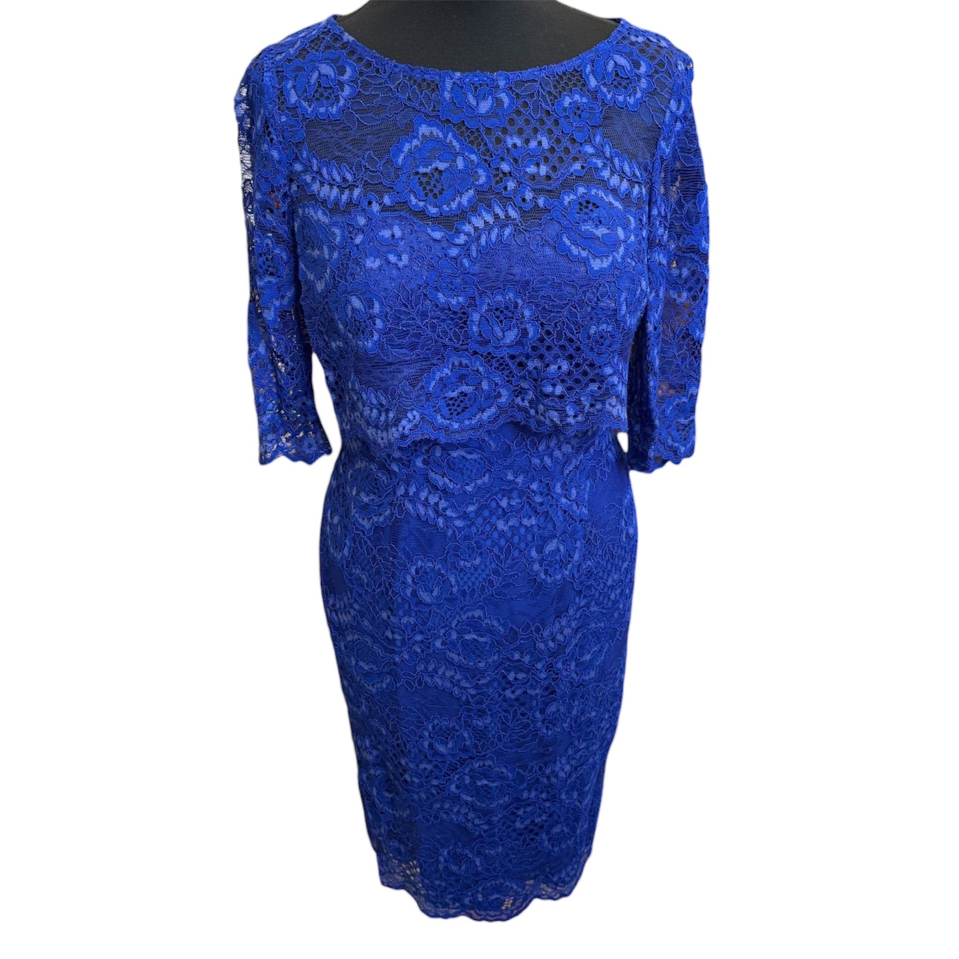 Monsoon royal blue lace 2 piece set
