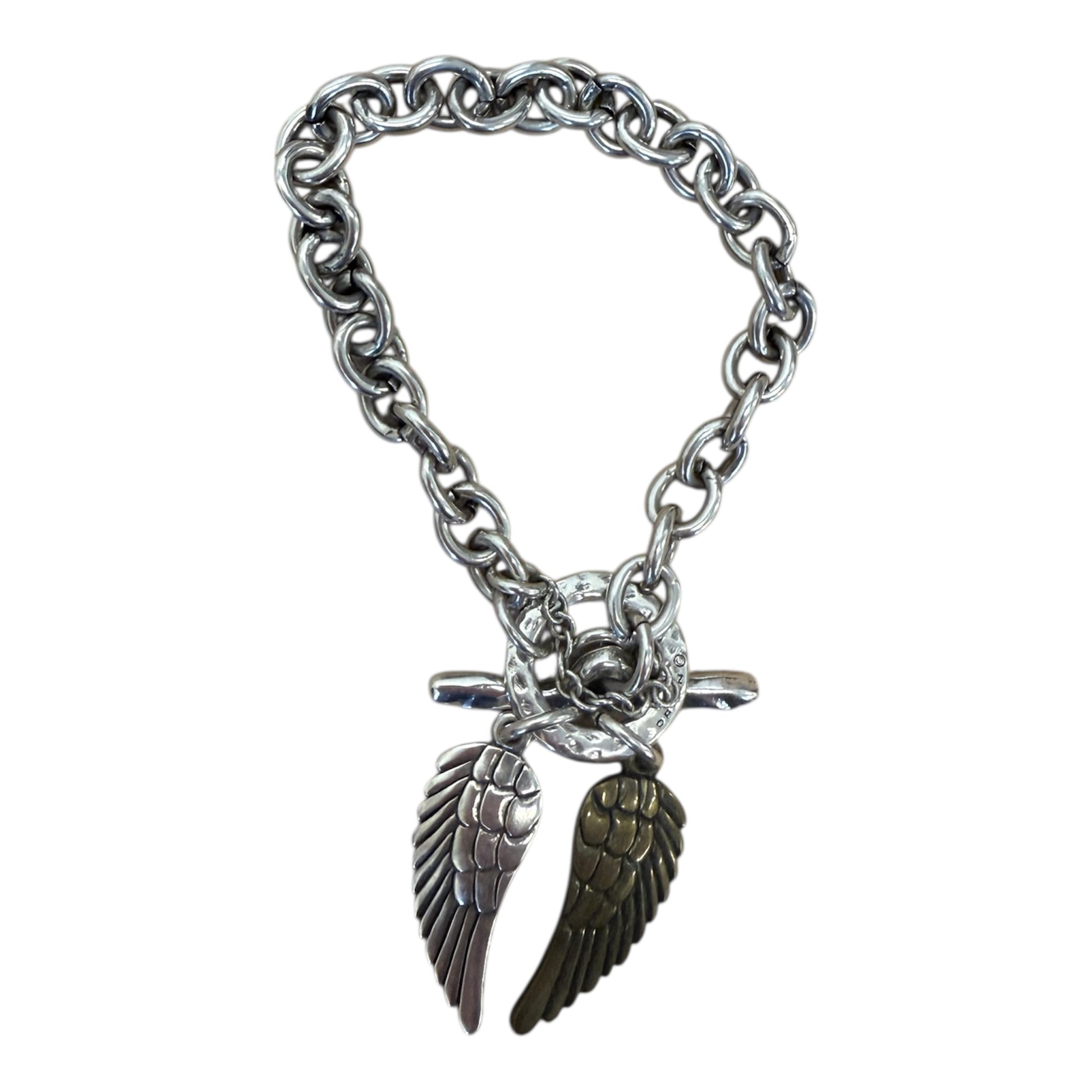 Silver dress bracelet