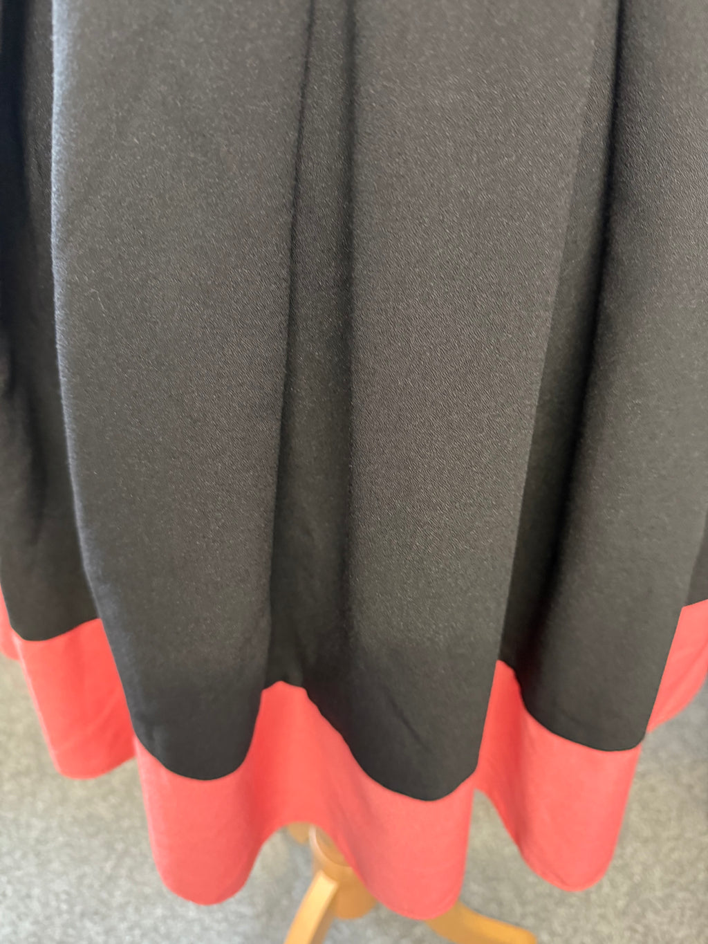 New look stripe bottom sleeveless skater dress