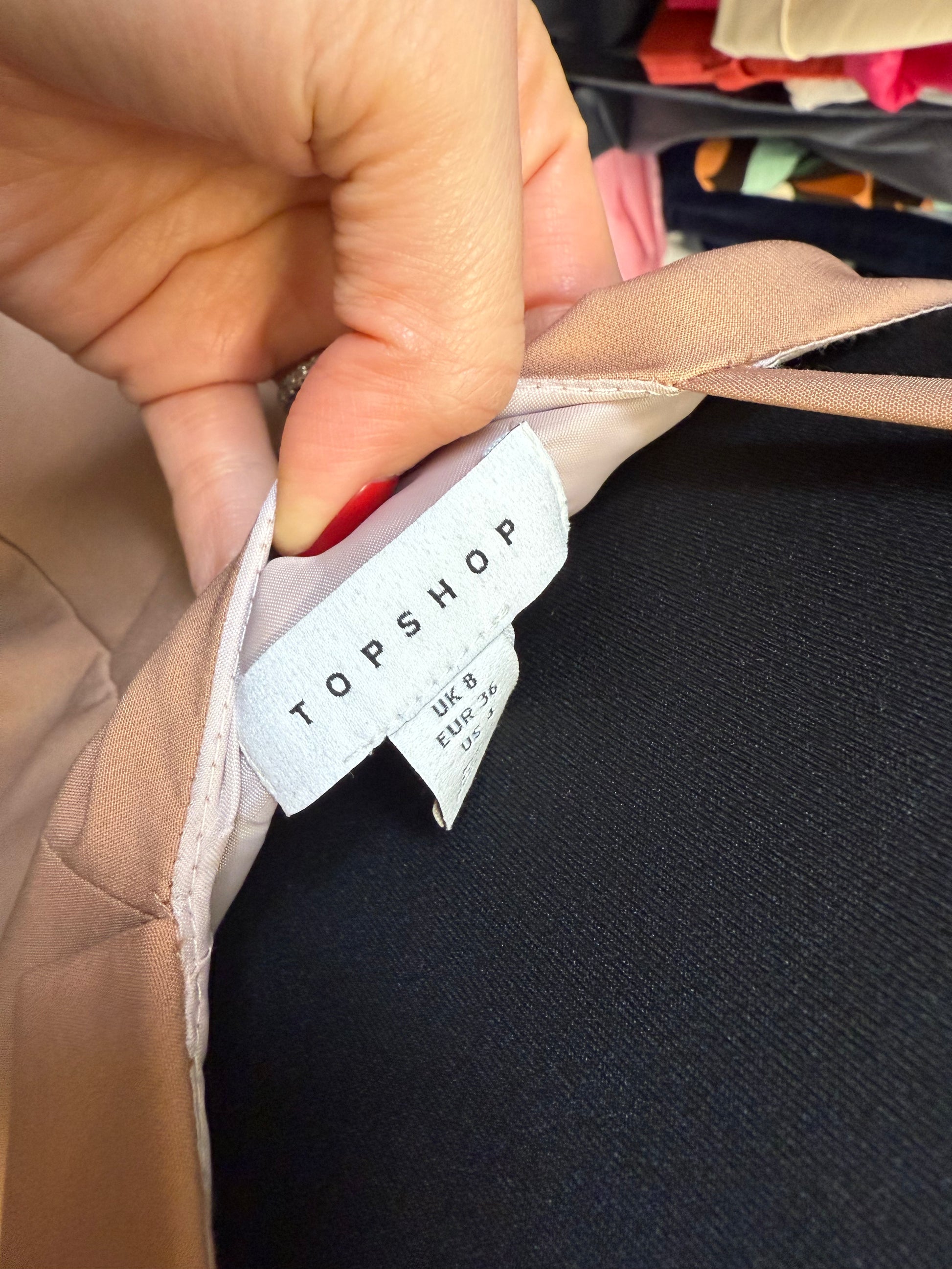 Topshop blazer style mini dress