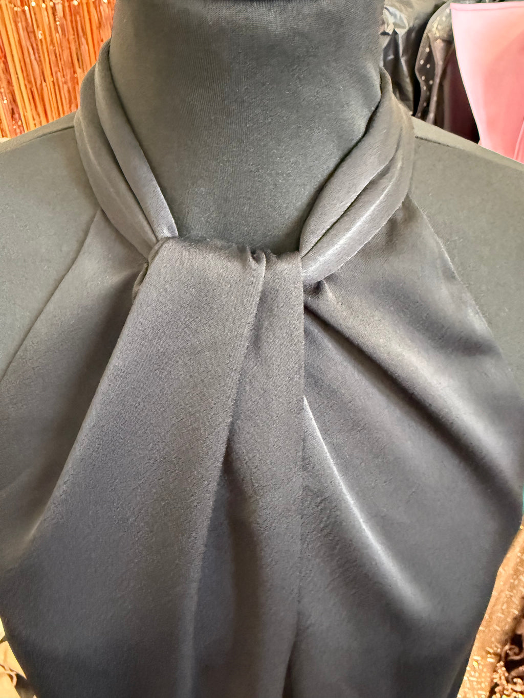 River Island halter neck sleeveless little black dress