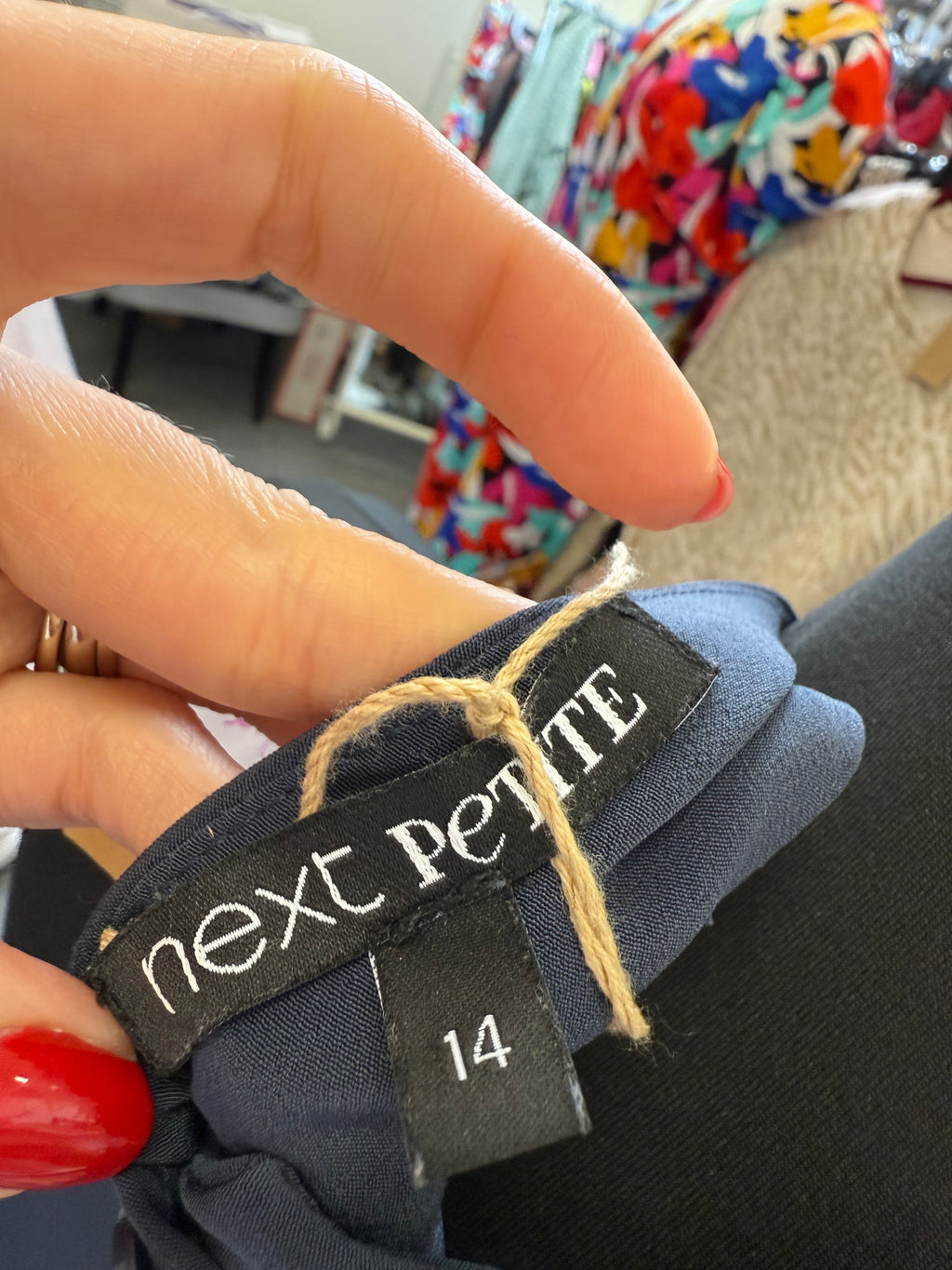 Next halter neck knee length dress