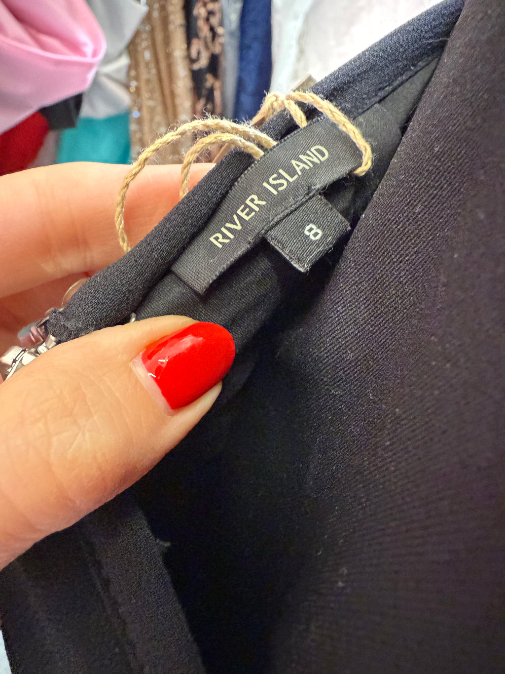 River Island sequin mini skirt