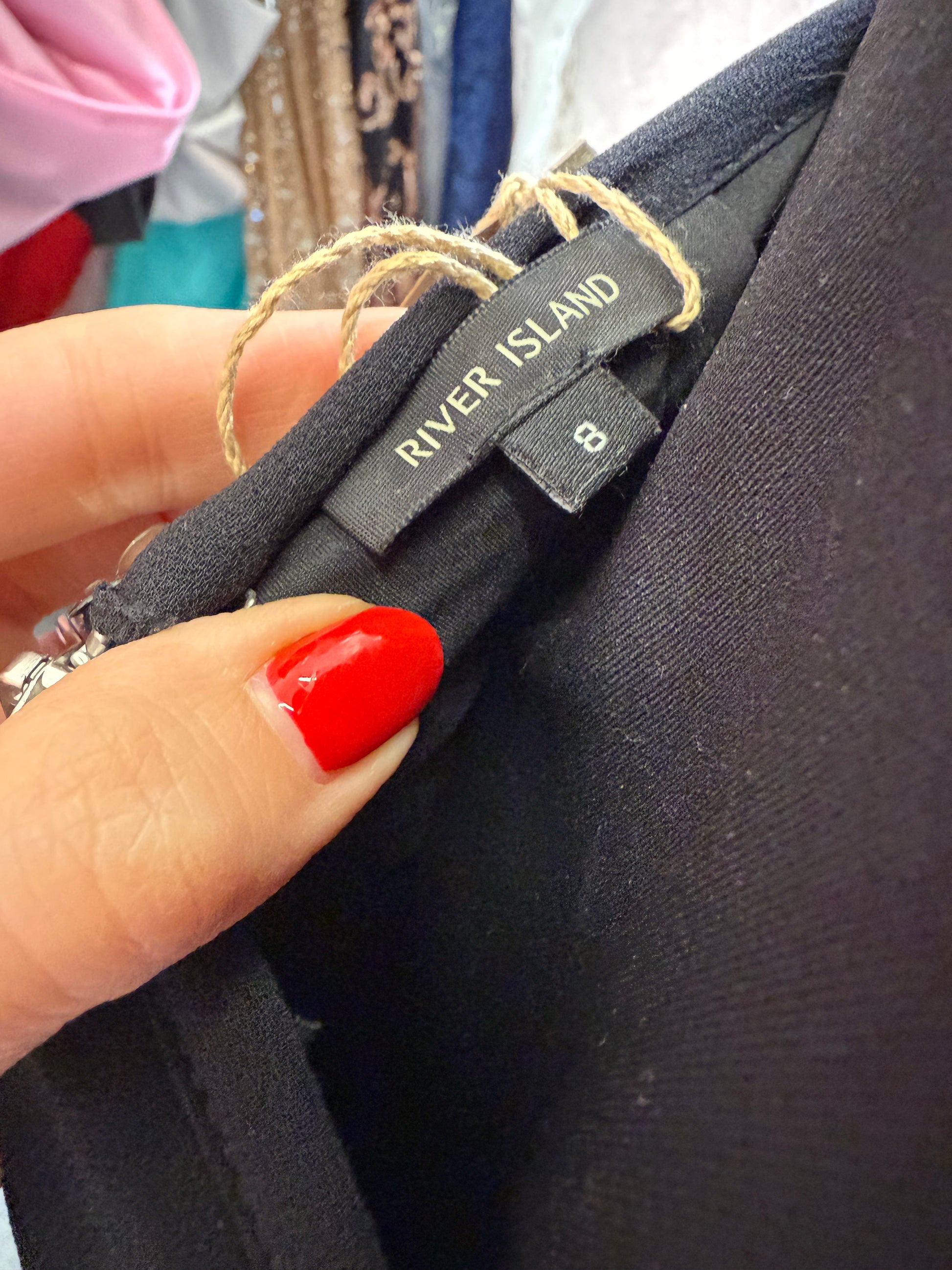 River Island sequin mini skirt