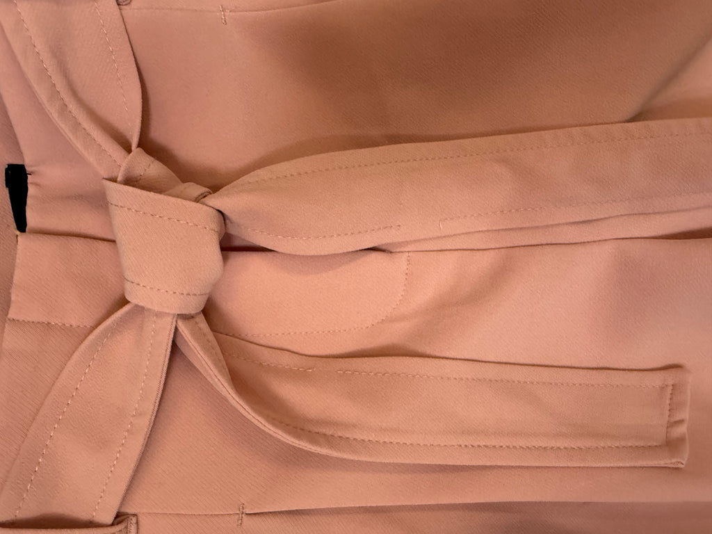 New Look pink tapered trousers