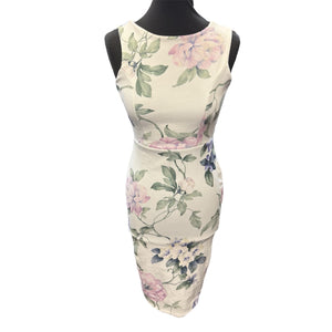 Boohoo floral knee length dress