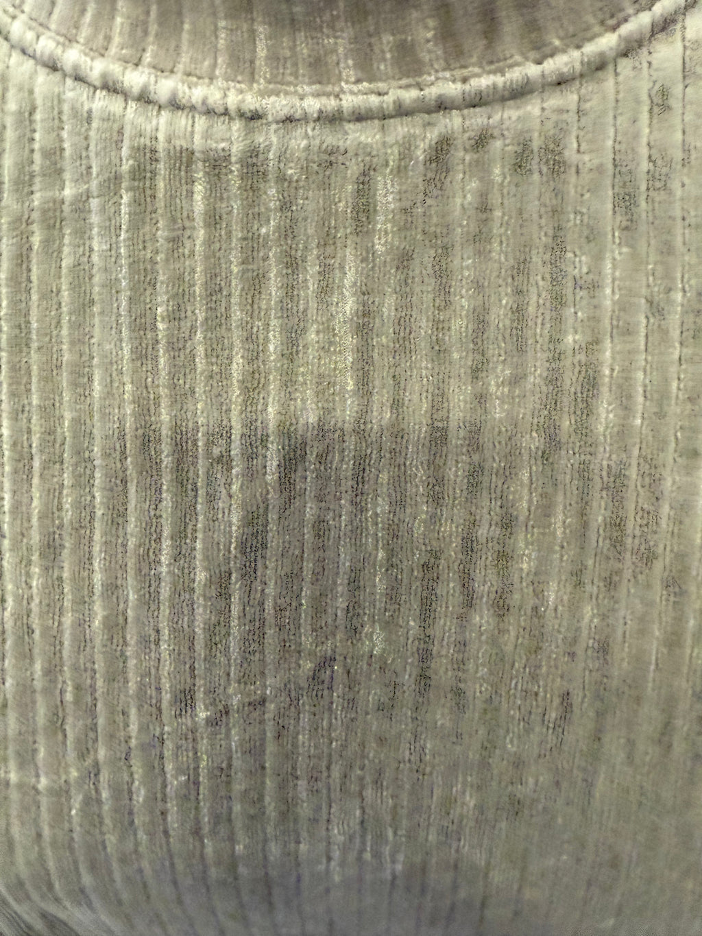 H&M stripe velour boxy jumper