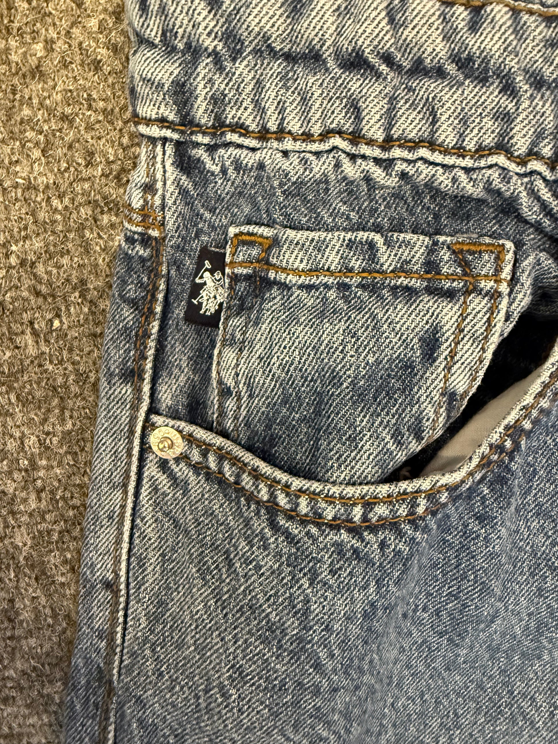 U.S POLO ASSN high waist mom jeans