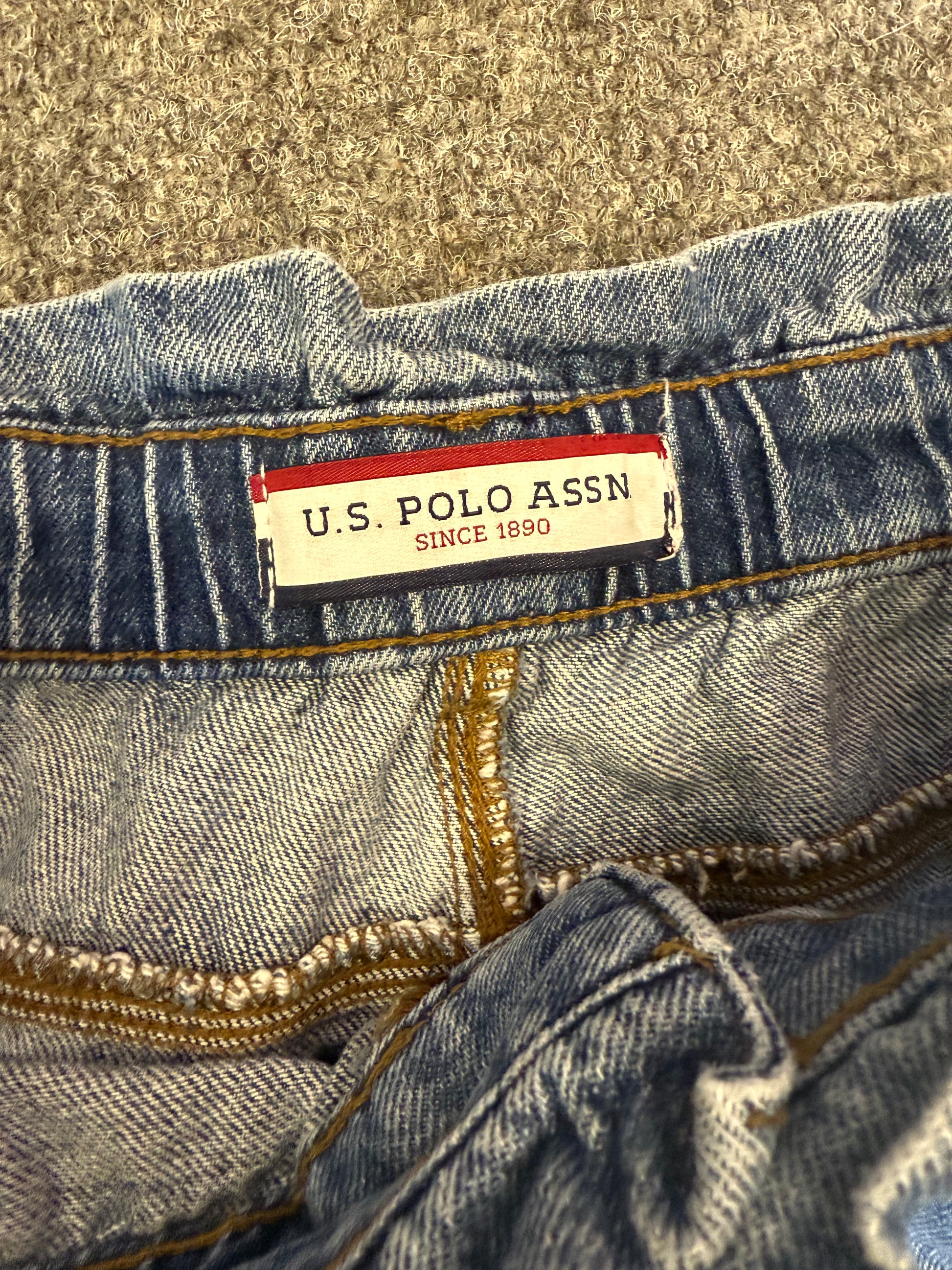 U.S POLO ASSN high waist mom jeans