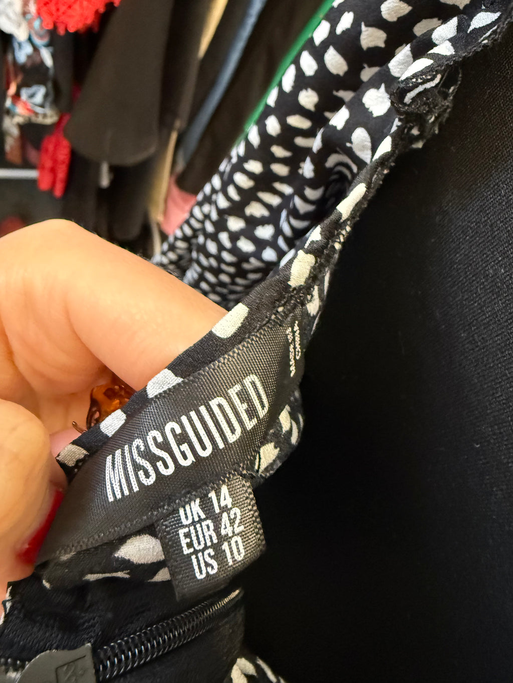 MissGuided long sleeve mini dress