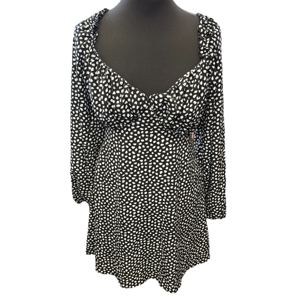 MissGuided long sleeve mini dress