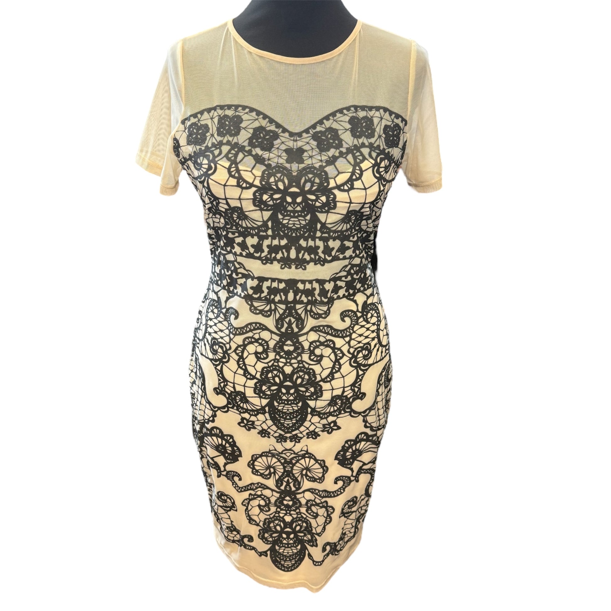 Amy Childs lace effect dress