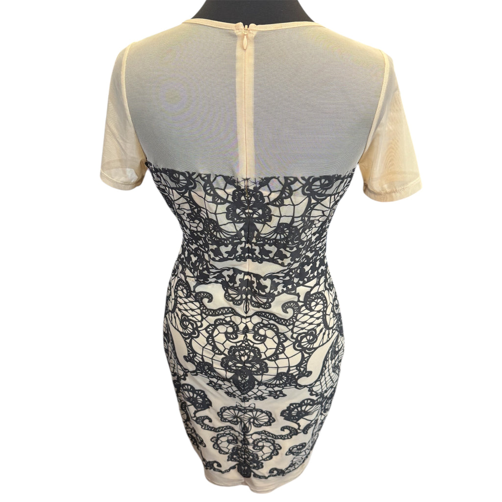 Amy Childs lace effect dress