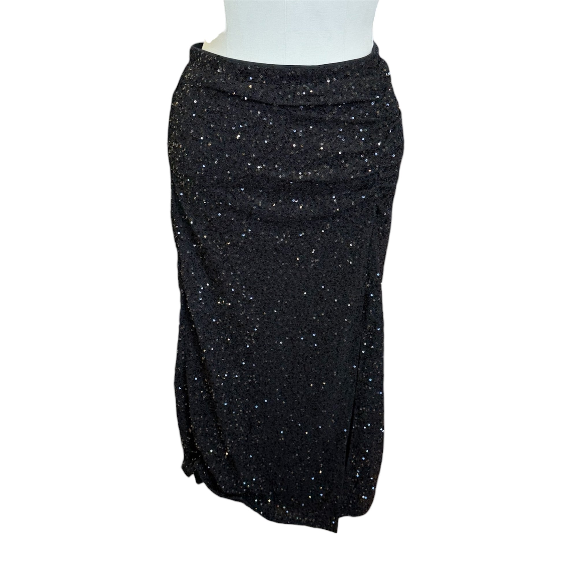 Friends Like These sequin midi skirt