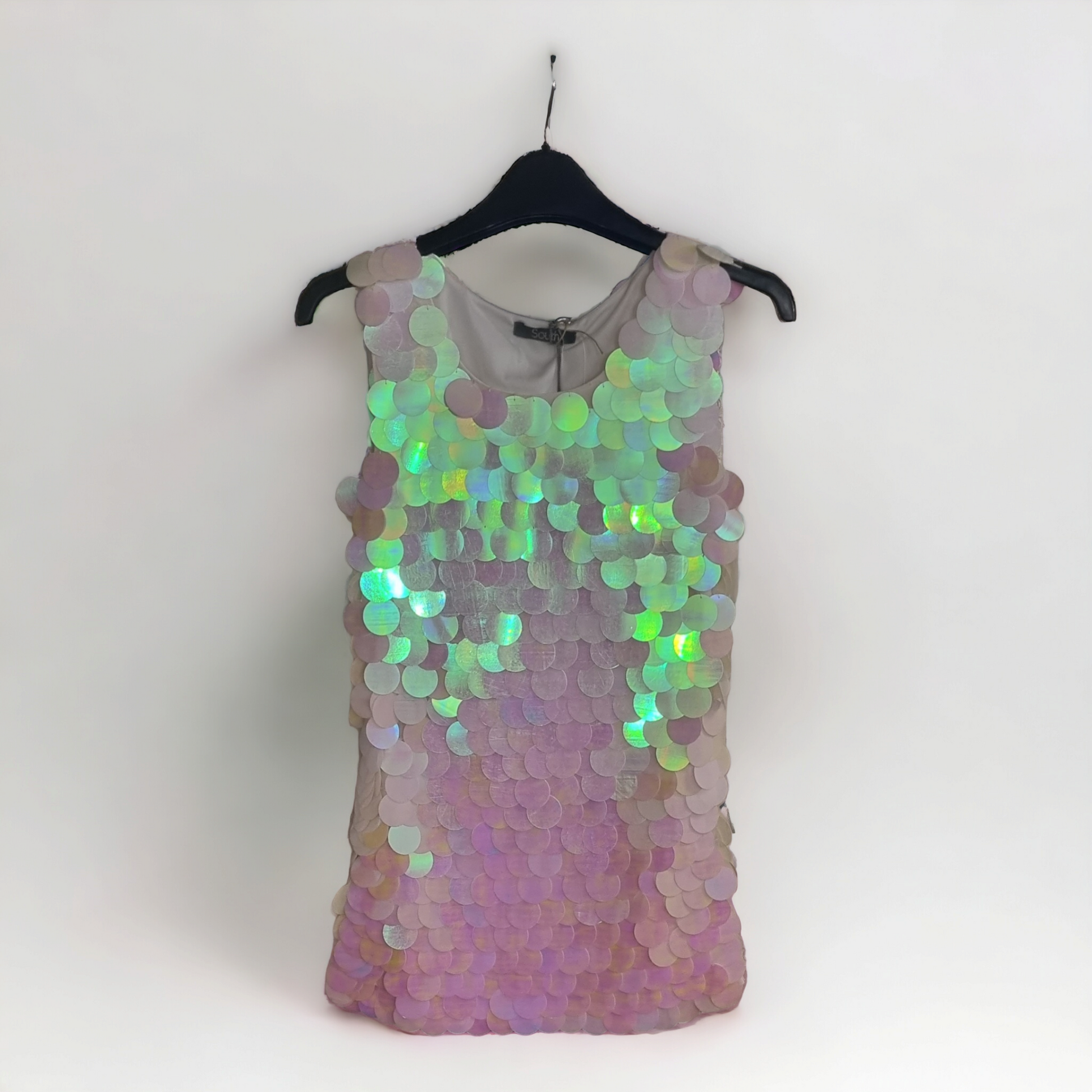 Large Sequin Sleeveless Top