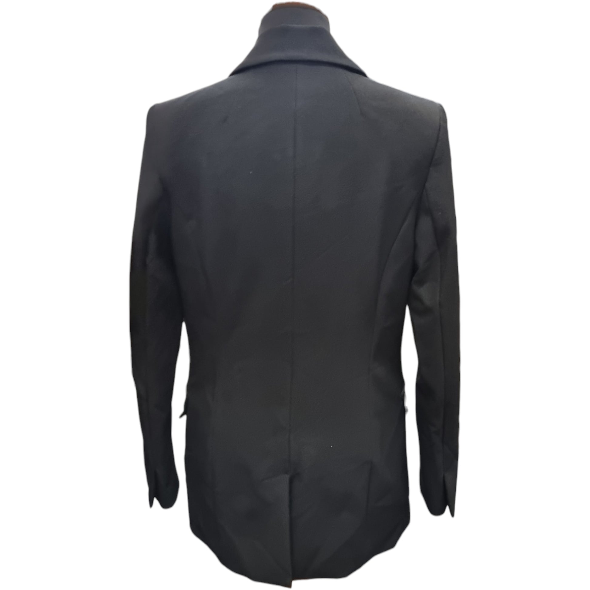 Next black longline gold button blazer (brand new with tags)
