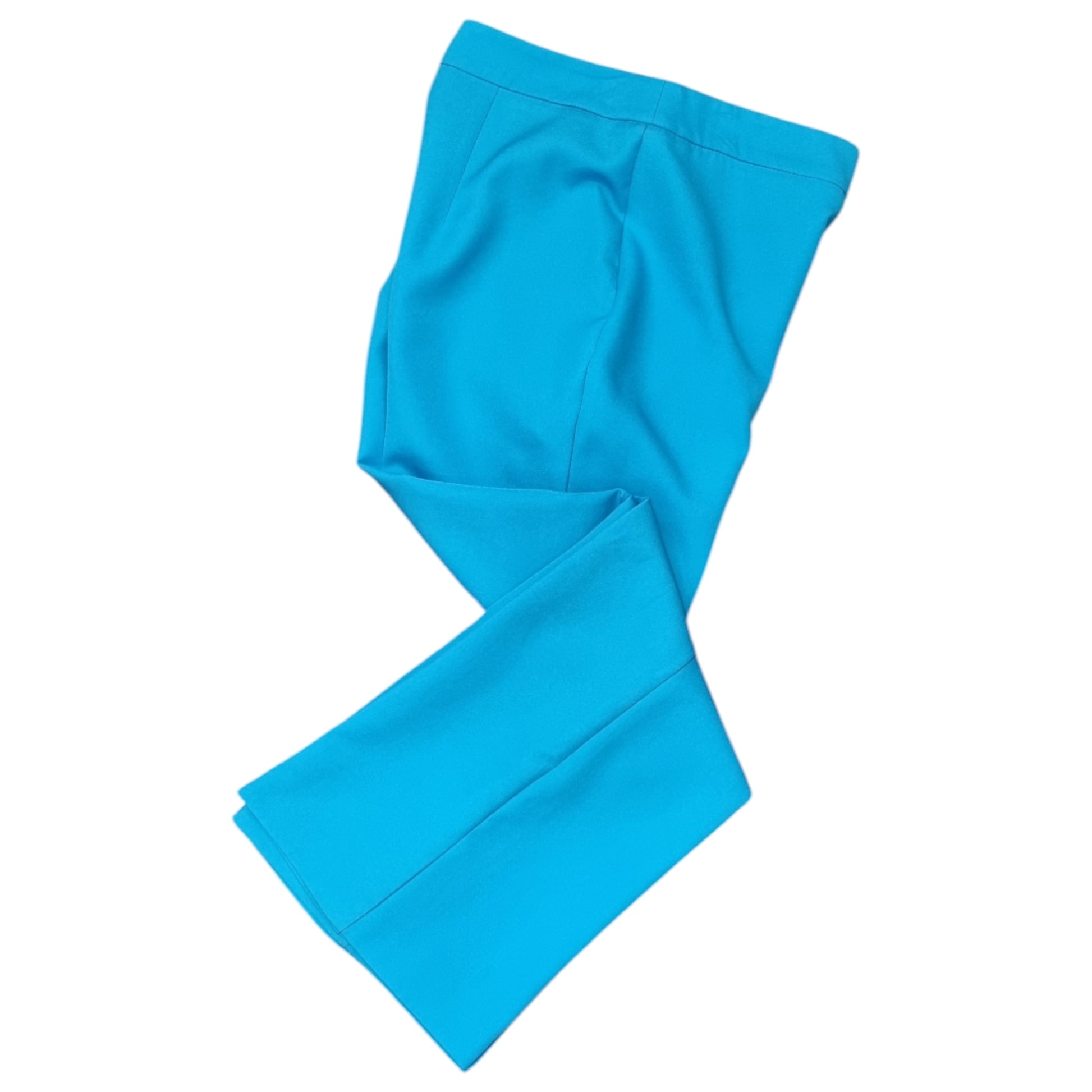 River Island bright blue tailored zip trousers (brand new with tags)