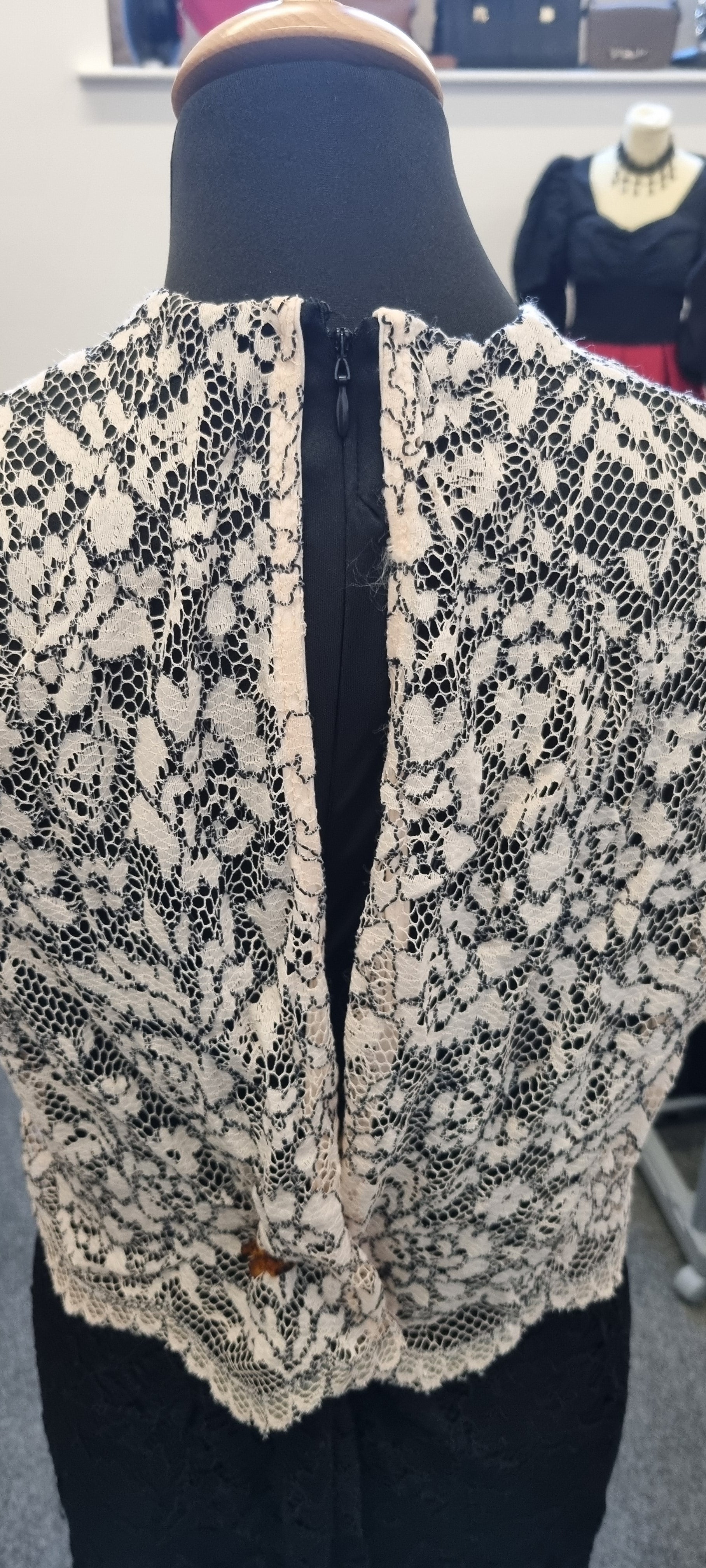 Rochelle Hulmes lace short sleeve dress (brand new with tags)