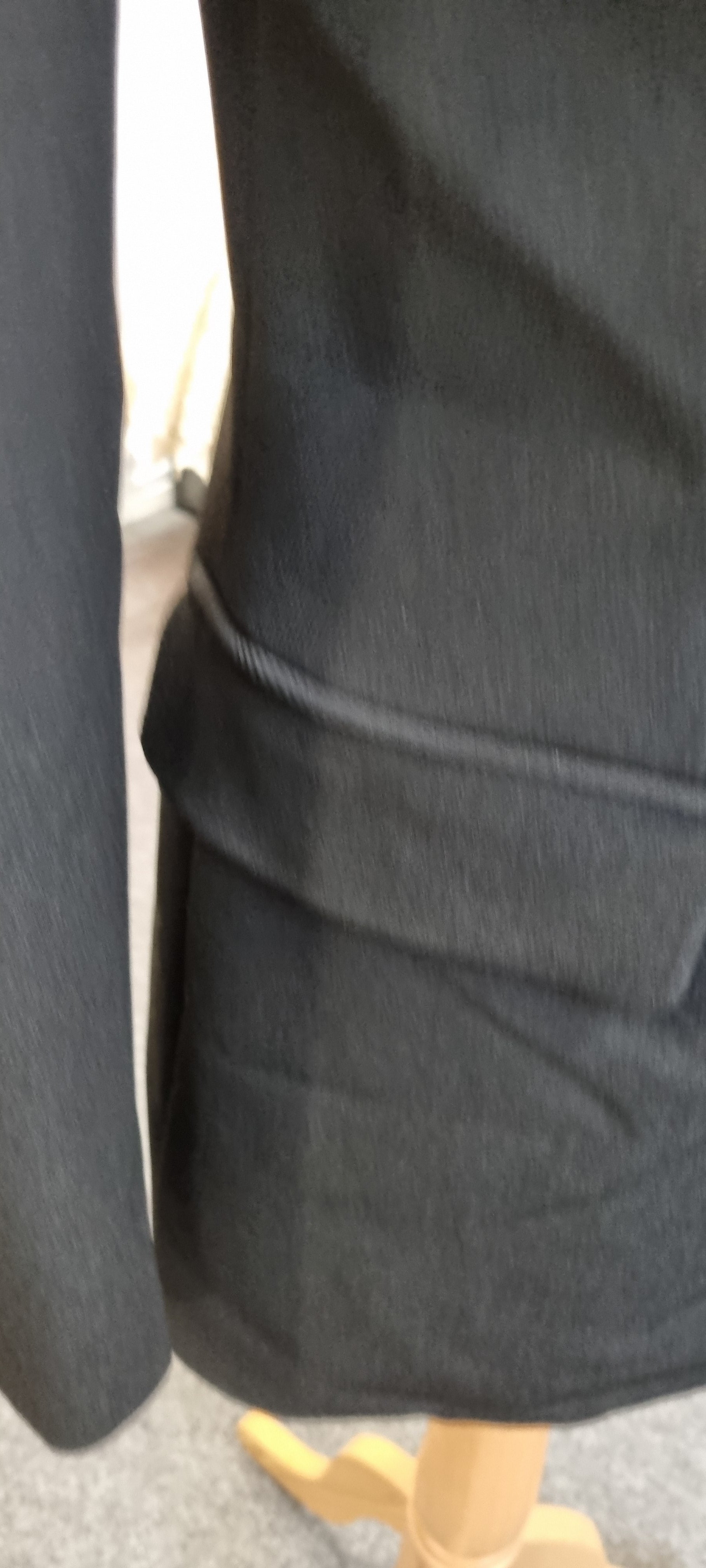 Next black longline gold button blazer (brand new with tags)